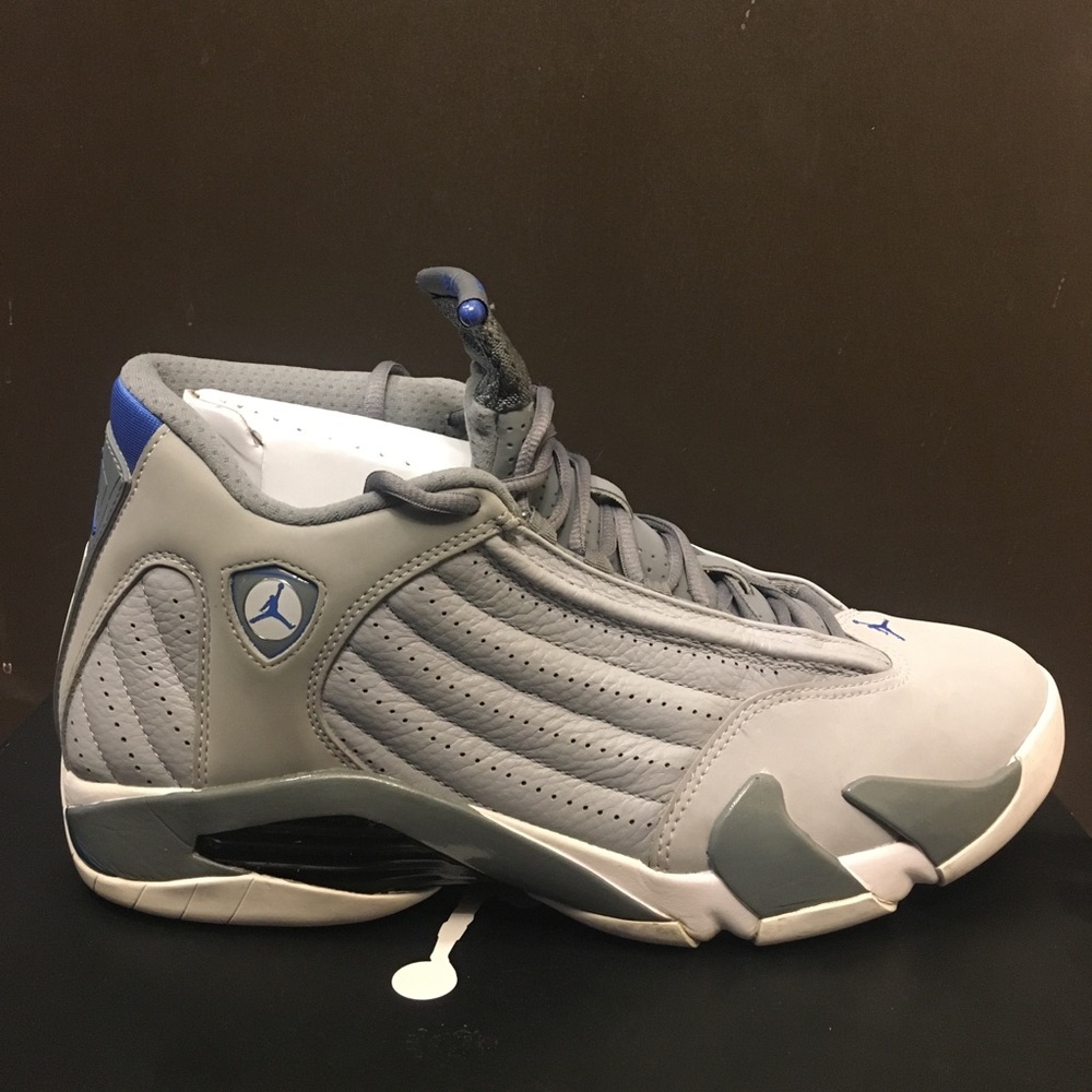 Nike Air Jordan 14 Wolf Grey Mens size 11